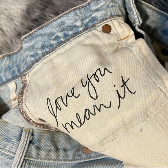 NWT! GRLFRND Karolina High-rise Button Fly Distressed Skinny Long Jean In Jaggar - Picture 10 of 10